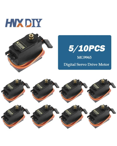 5/10pcs 13KG 15KG Servos Digital MG995 MG996 MG996R Servo Metal Gear f