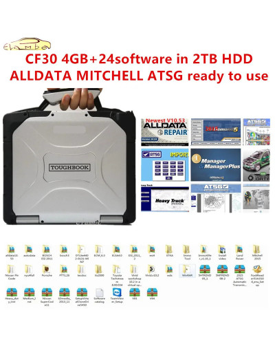 2024 hot auto repair software Alldata software10.53 mit.ell ATSG 24 in