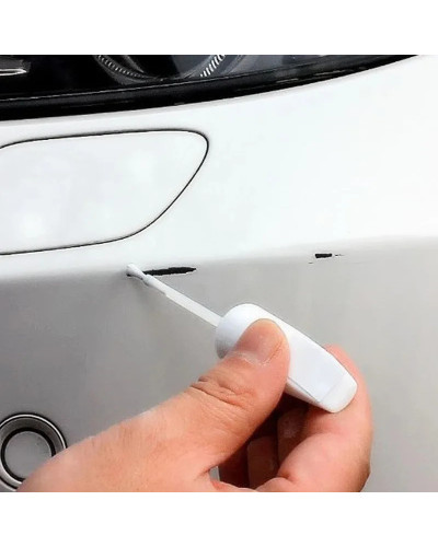 Bolígrafo de pintura de retoque para mg zs, luz eléctrica blanca, naranja, para coche