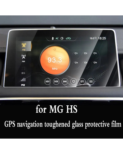 Protector de pantalla de vidrio templado para coche, pegatina de película protectora para MG HS Interior 2018, 2019, 2020, naveg