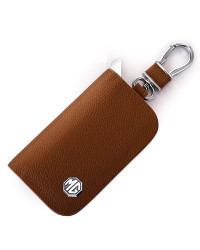 Funda de cuero especial para llave de coche, funda con cremallera, cinturón, bolsa, accesorios para MG ZS, MG3, MG5, MG6, MG7, R