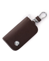 Funda de cuero especial para llave de coche, funda con cremallera, cinturón, bolsa, accesorios para MG ZS, MG3, MG5, MG6, MG7, R