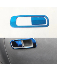 Pegatina embellecedora de acero inoxidable para MG ZS 2018 2019 2020, accesorios para copiloto de coche, guantera, asa, cubierta