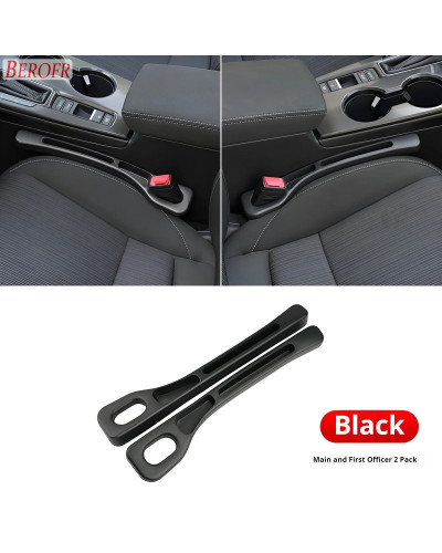 Tira de enchufe de costura lateral para relleno de huecos de asiento de coche, tira de relleno a prueba de fugas con ranura para