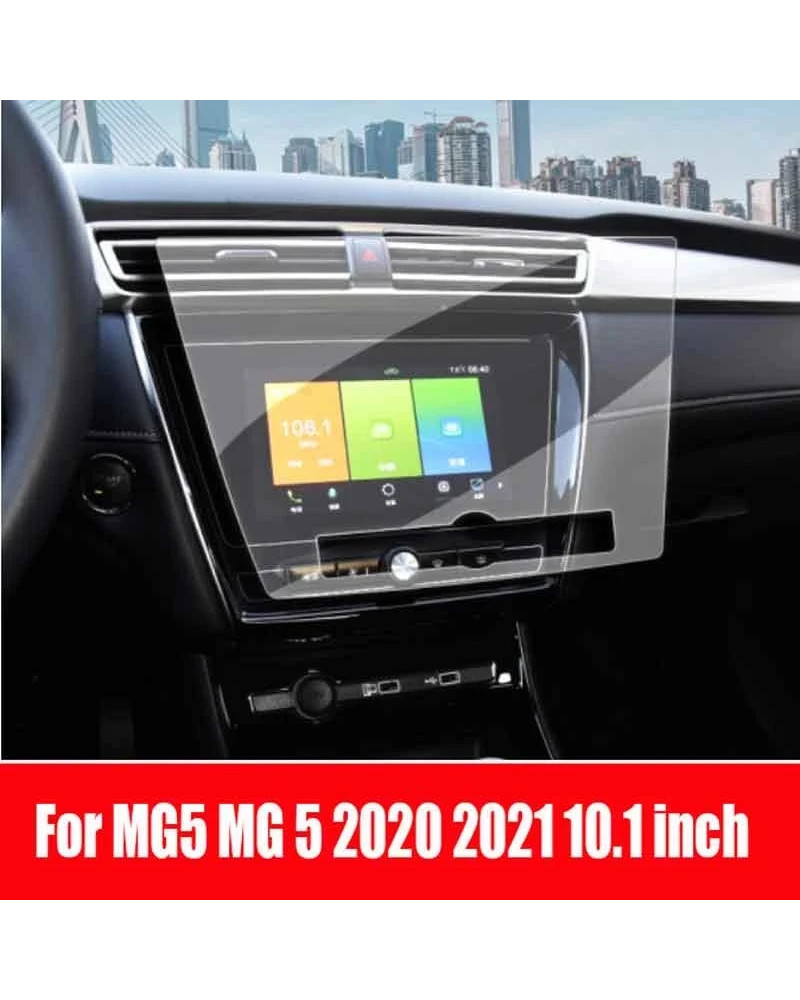 Película protectora de pantalla de acero para coche, Protector de pantalla de vidrio templado para navegación GPS, MG5 MG 5, 202