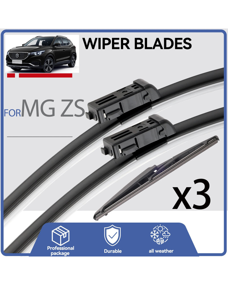 Erick's Wiper Front & Rear Wiper Blades Set For MG ZS EV ZX ZST VS 201