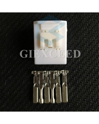 2 Sets 6 Pin MG651044 Auto Wire Connector MG 651044 Female Plug AC Ass