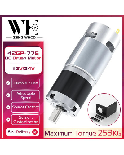 12V24V Planetary Gear DC Low-Speed Motor DC 775 Long Life Ultra-High T