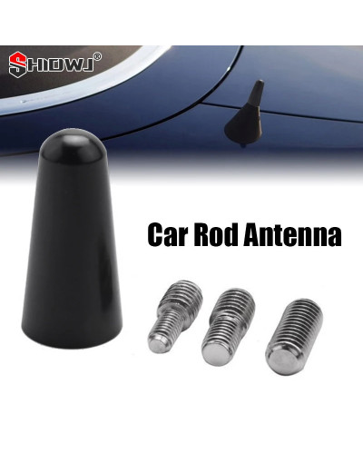 Antenna 3 Cm with M6/M5/M4 thread adapter Roof Antenna Short Pole Ante