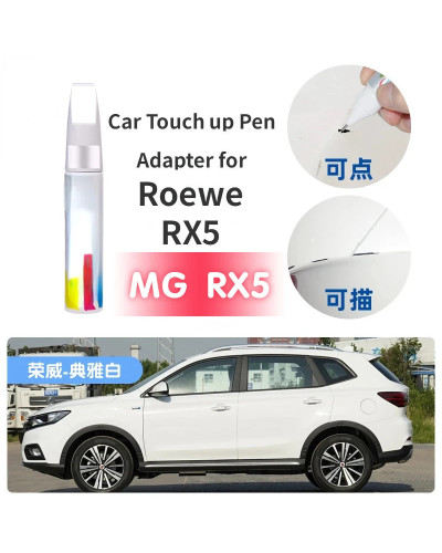 Car Touch up Pen Adapter for MG RX5 Roewe RX5 Paint Fixer Elegant Whit