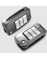 Funda completa de aleación de Zinc para llave de coche, carcasa protectora Fob para MG MG3, MG5, MG6, MG7, ZS, EV, GT, GS, HS, E