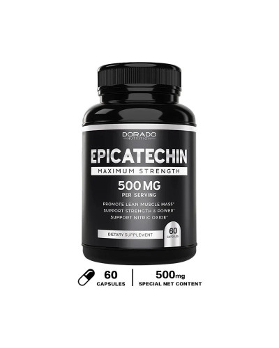 Extracto de epicatecina, admite músculo magro, óxido nítrico, inhibidor de Carnosine, bomba y ganancia, 500 Mg por ración