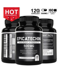 Extracto de epicatecina, admite músculo magro, óxido nítrico, inhibidor de Carnosine, bomba y ganancia, 500 Mg por ración