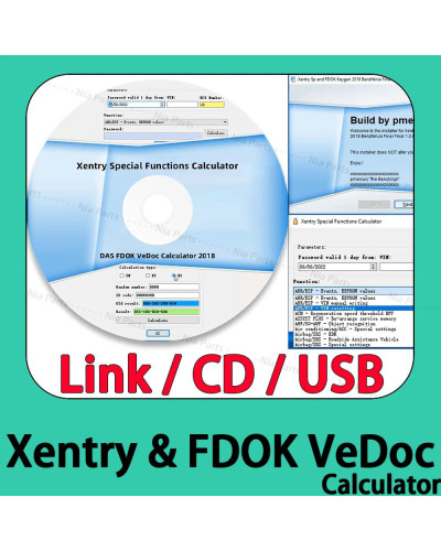 FDOK VeDoc Calculator 2018 Xentry Special Functions Calculator tuning 