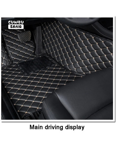 CUWEUSANG Custom Car Floor Mats For MG3 MG4 MULAN Auto Carpets Foot Co