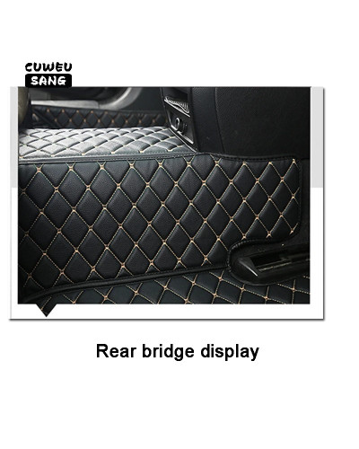 CUWEUSANG Custom Car Floor Mats For MG3 MG4 MULAN Auto Carpets Foot Co