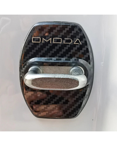 Cubierta protectora para cerradura de puerta de coche, accesorios de decoración de acero inoxidable para Chery OMODA 5 C5 2023 2