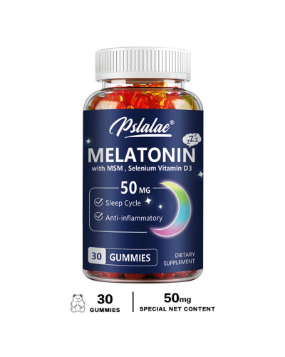 Gomitas de melatonina 50 Mg-Mejora la calidad del sueño y la relajación durante el sueño