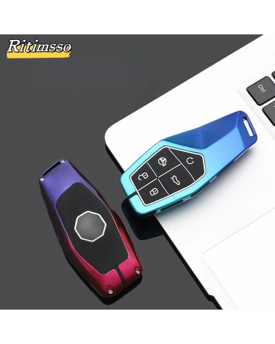 Funda de aleación para llave de coche, cubierta de bolsa para MG ONE 2022 2023 2024, entrada sin llave, protección de llave remo