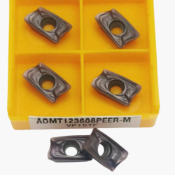 AOMT123608PEER M VP15TF carbide milling inserts indexable cutting milling inserts AOMT123608