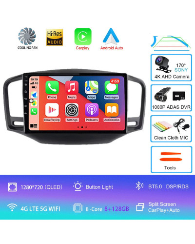 For Roewe MG 350 2010-2016 8Core 8+256G 2000*1200 Car Multimedia Radio