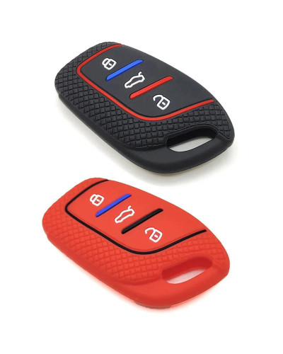 Funda de silicona para llave de coche, carcasa remota para MG 4, 2023, mg4, ev, HS, GT, ZS, EV, ZX, MG5, MG6, Roewe, RX3, RX5, R