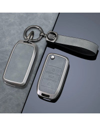 Funda de llave de coche para MG, MG3, MG5, MG6, MG7, MG, ZS, GT, GS, Roewe, RX5, 350, 360, 750, carcasa protectora de llave abat