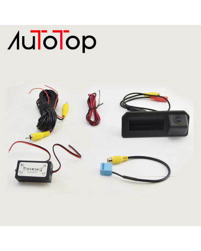 AUTOTOP-cámara de visión trasera para coche, accesorio para Audi A5 Q5 A3 8V Q7 A6 A4 A4L S4 RS4 B9 C-TREK Atlas Skoda Superb 3V