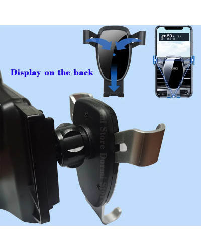 Car Mobile Phone Holder for MG4 EV MG 4 MuLan EH32 2022~2024 360° Rota