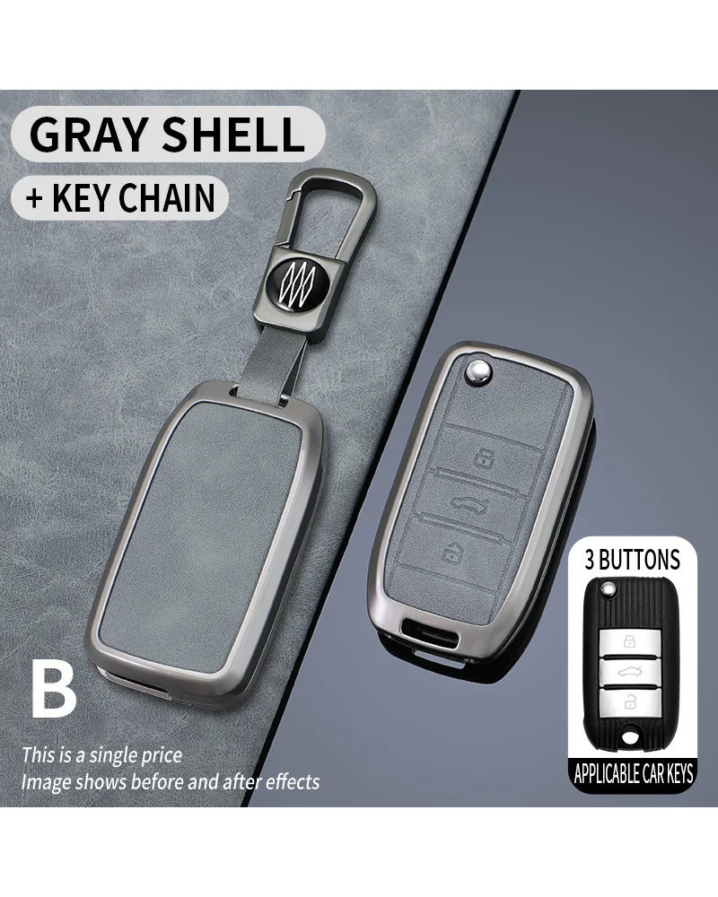 Car Key Case Cover for MG MG3 MG5 MG6 MG7 MG ZS GT GS for Roewe RX5 35