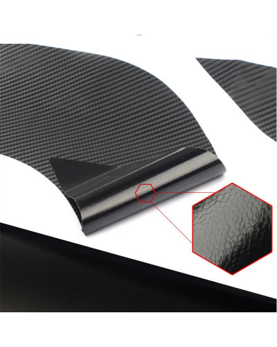 4pcs Car Door Sticker Carbon Fiber Styling Scratches Cover For Jetta M