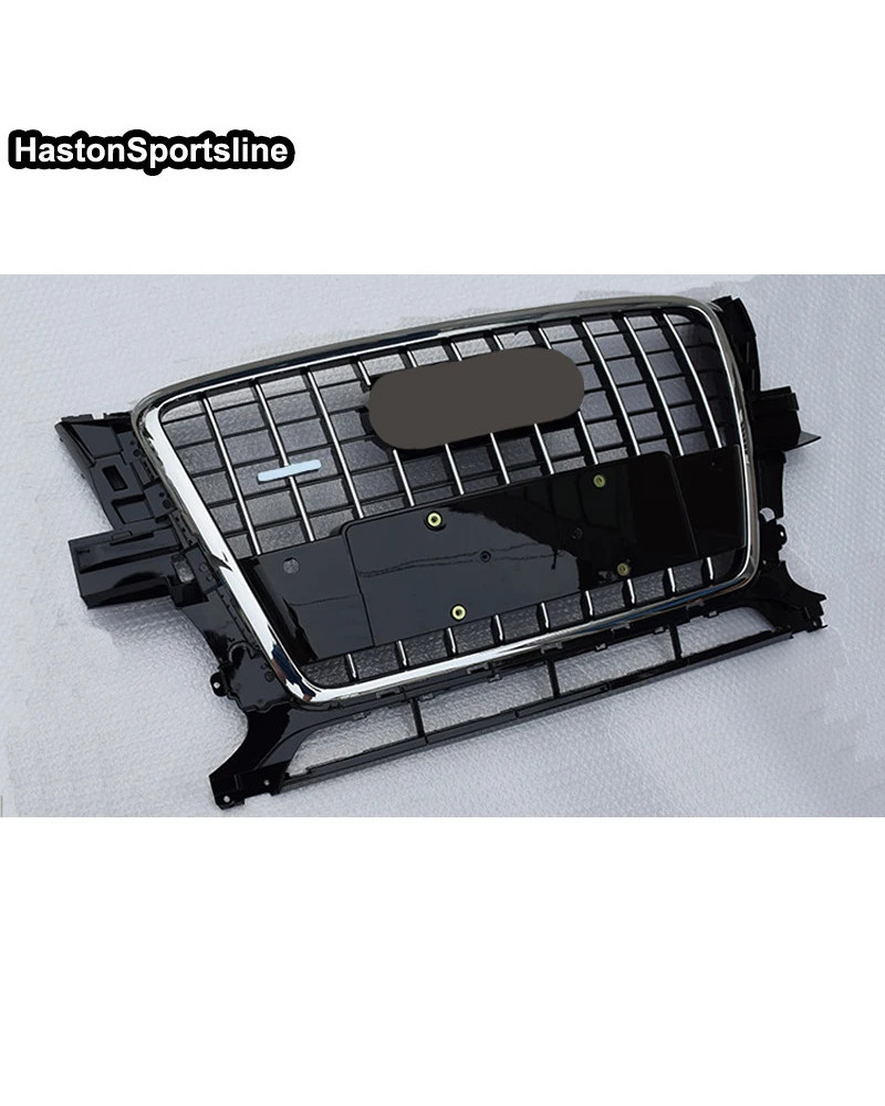 Parrilla delantera para capó deportivo, estilo Q5 SQ5, Audi Q5 SQ5 Sline 2009-2012, accesorios de estilo de coche