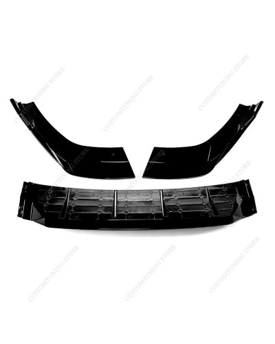 Difusor trasero para AUDI, labio divisor de parachoques trasero negro brillante para AUDI A3 8Y s-line Sedan/Limousine 2020-2024