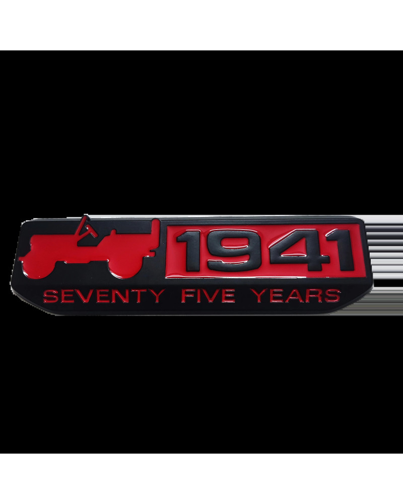 2pc 1941 Metal Car Sticker Applicable to Jeep SUV Wrangler Grand Chero