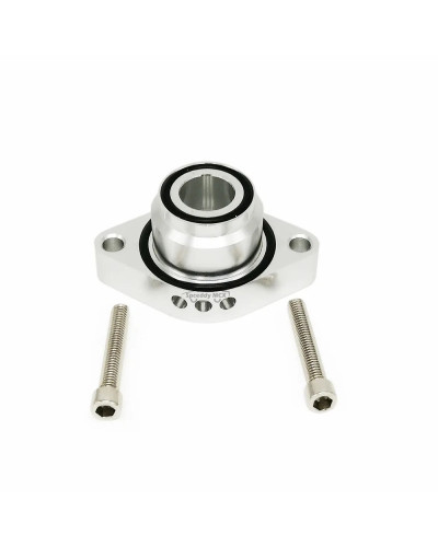 SPCEDDY-Adaptador de válvula de descarga Turbo, piezas plateadas para 1,4 TSi VW Audi Seat Skoda Golf MK5 MK6 Scirocco