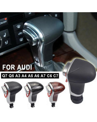 Perilla de cambio automático para Audi, pomo de cambio de marchas automático para Audi A6, C6, A3, 8P, A4, B8, A5, Q5, Q7, A7