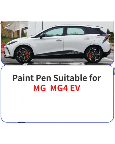 Paint Pen Suitable for MG Mulan MG4 EV Paint Fixer White High Cold Gra