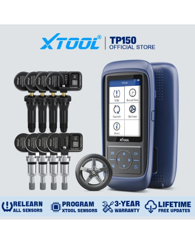 XTOOL TP150 WIFI TPMS Programming Diagnostic Tool Activate All Sensor 