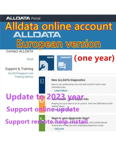 2024 Alldata Online Account Login Full Version Auto Repair Diagram Sof