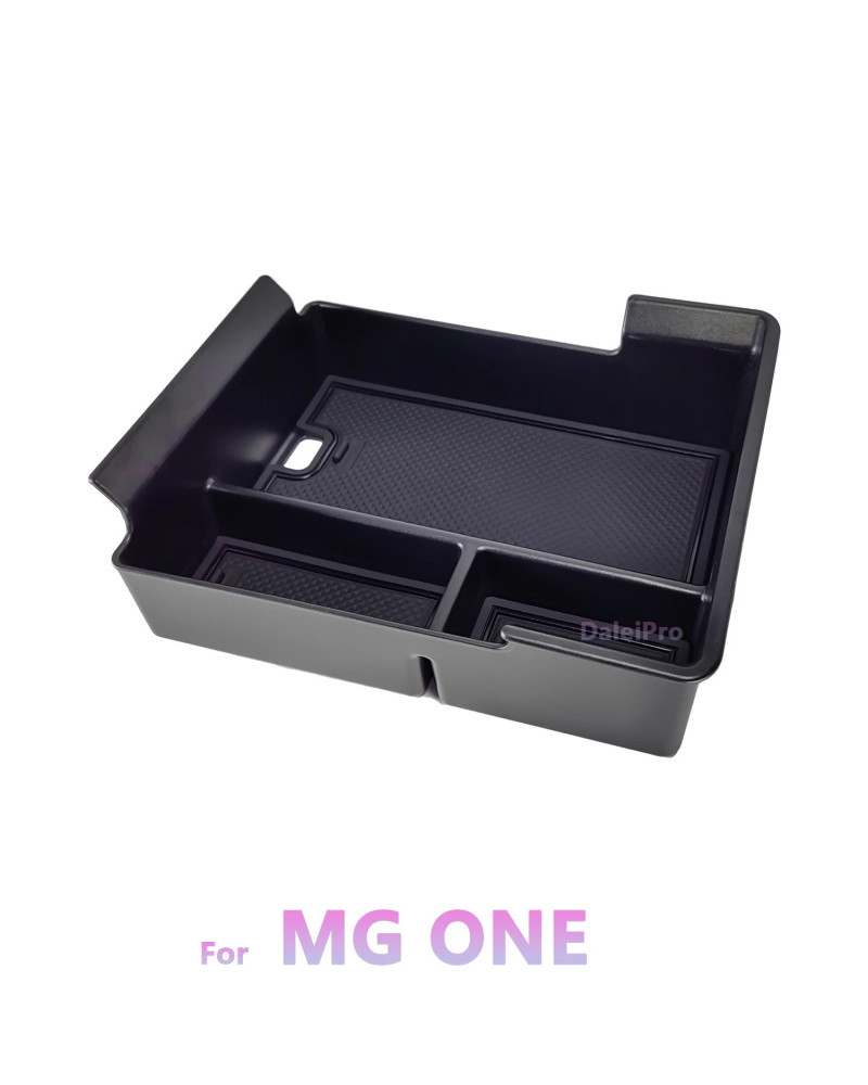 For MG One Armrest Storage Box Center Console Organizer Tray Storage B