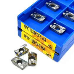 APKT1135 PDFR MA H01 Aluminum Milling insert Cutting tool CNC tool APKT 1135 turning insert Indexable tool Copper processing