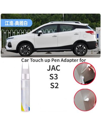 Car Touch up Pen Adapter for JAC S3 S2 Elegant White Lafite Red Ruifen