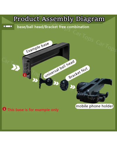 For MG4 EV MG 4 Electric EH32 2022~2024 Screen Car Mobile Phone Holder