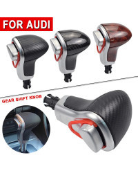 Perilla de cambio de marchas automático, accesorio de alta calidad, color negro, para AUDI Q7, Q5, A3, A4, A5, A6, A7, C6, C7, 4