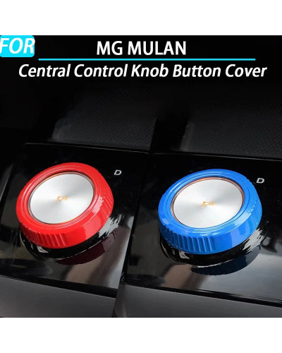 Car Central Control Knob Button Cover Sticker for MG MG4 MULAN Interio