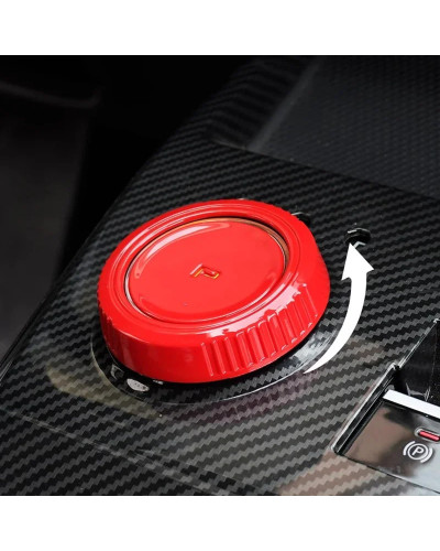 Car Central Control Knob Button Cover Sticker for MG MG4 MULAN Interio