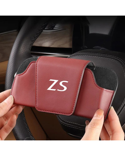 Car Sun Visor Glasses Holder Case For MG ZS EV EZS 2017 2018 2020 2022