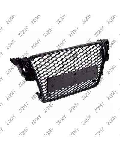 Rejilla de parachoques delantero para coche, Panel central, estilo superior, con/Logo, para Audi A5/A5L/S5, 2008, 2009, 2011