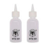 2PCS 50ML WTS-001 Plastic Liquid Alcohol Bottle for Dispenser Rosin Solder Flux Paste for Phone PCB Cleaning Welding Repair