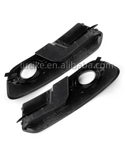 Cubierta de rejilla de luz antiniebla delantera de coche, lámpara antiniebla para Audi Q5 Sport Sline 2013-2017 8R0807681N 8R080